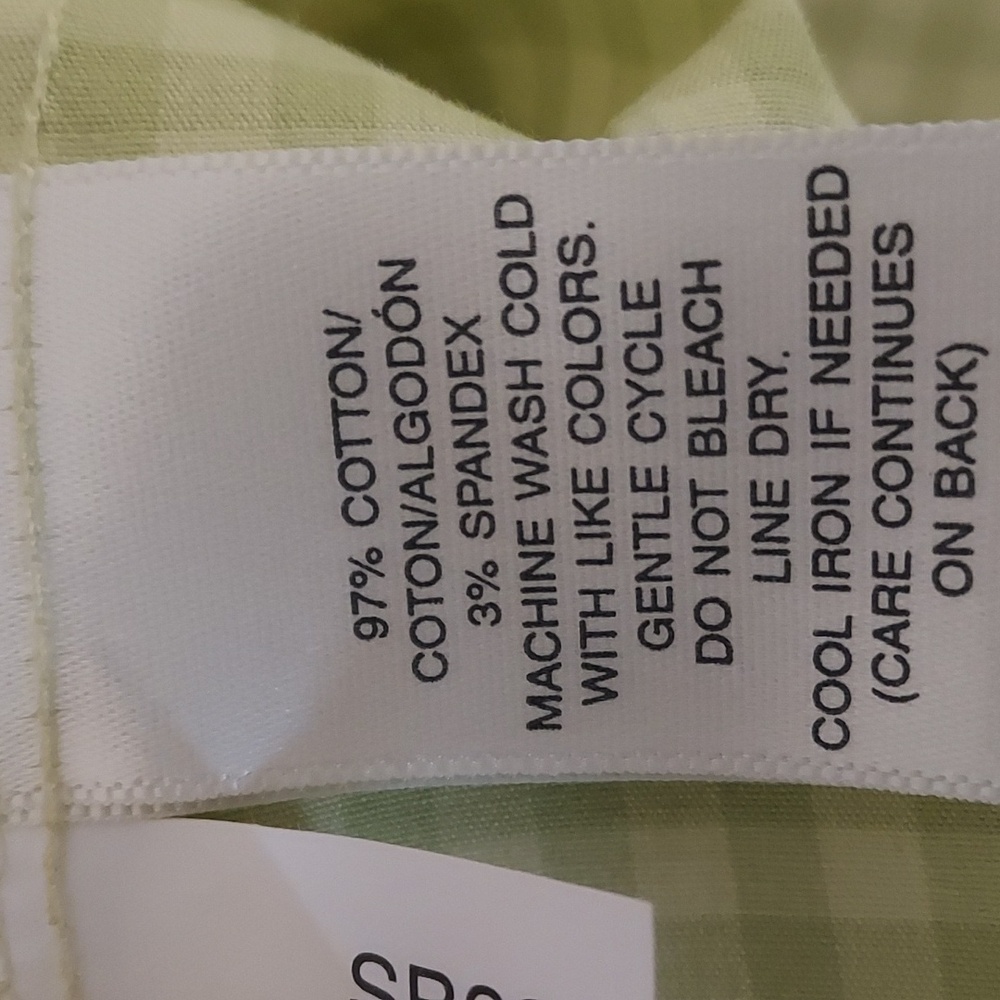 Susan Bristol XL Check Blouse New FINAL - Picture 9 of 9